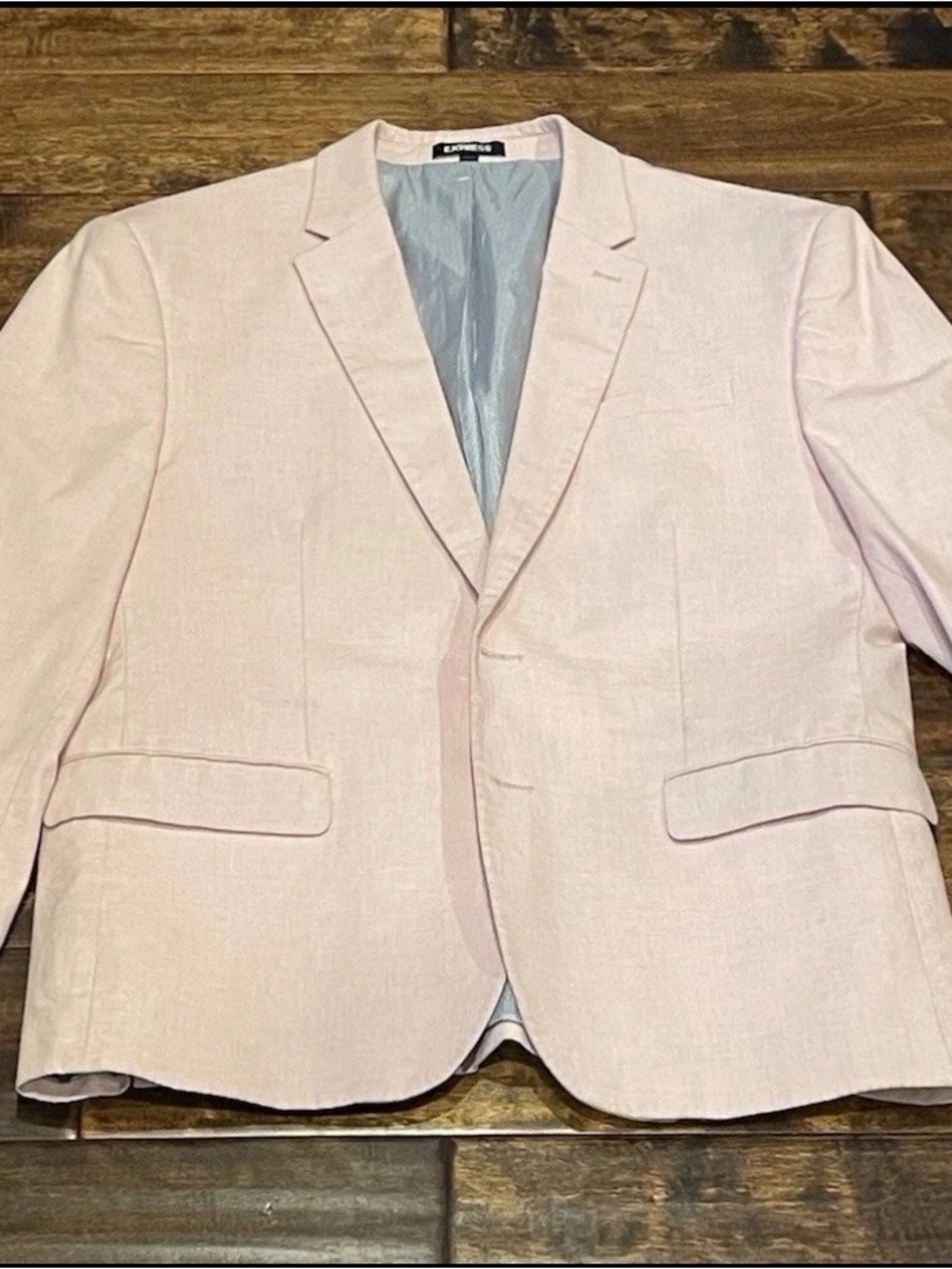 EXPRESS MENS PINK BLAZER SZ 42S/42C GOOD CONDITION